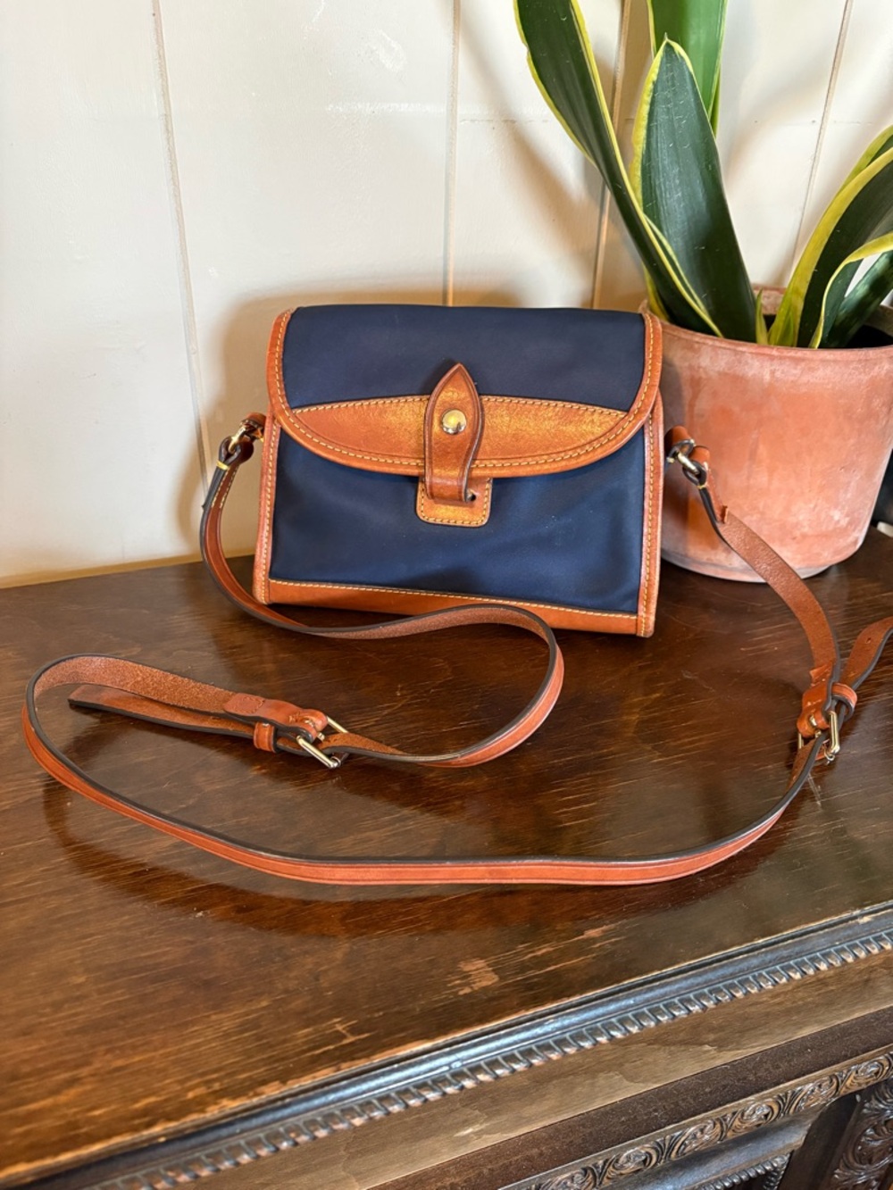 Dooney & Bourke Wayfarer Clasp Crossbody
